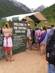 Entry gate into Festival